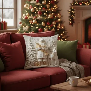 Festive Christmas Cushion Cover